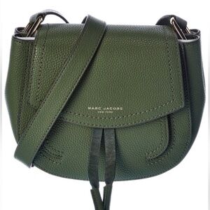 Marc Jacobs Maverick Saddle Crossbody New in Green